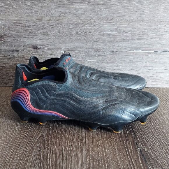 Adidas Men's Copa Sense+ Soccer Cleats FY6222 - Black/Gray - Size 11 - Picture 1 of 12
